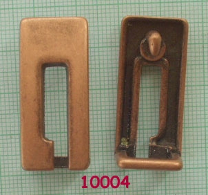 Spona s měděnou galvanikou 1cm