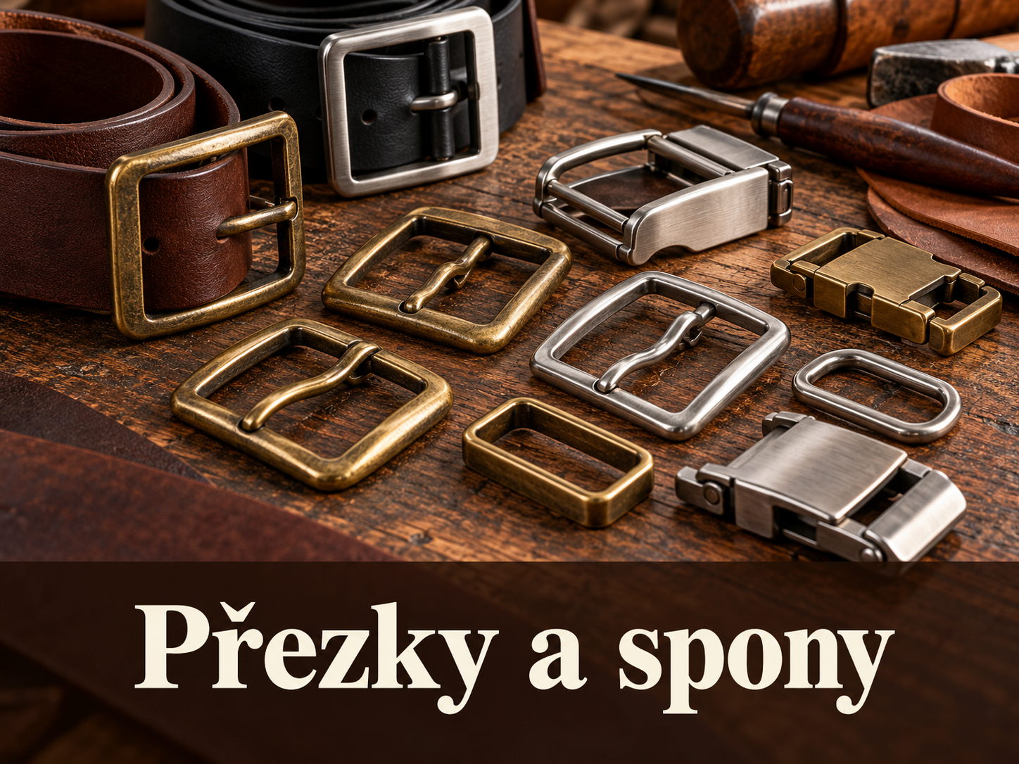 Přezky a spony na opasky