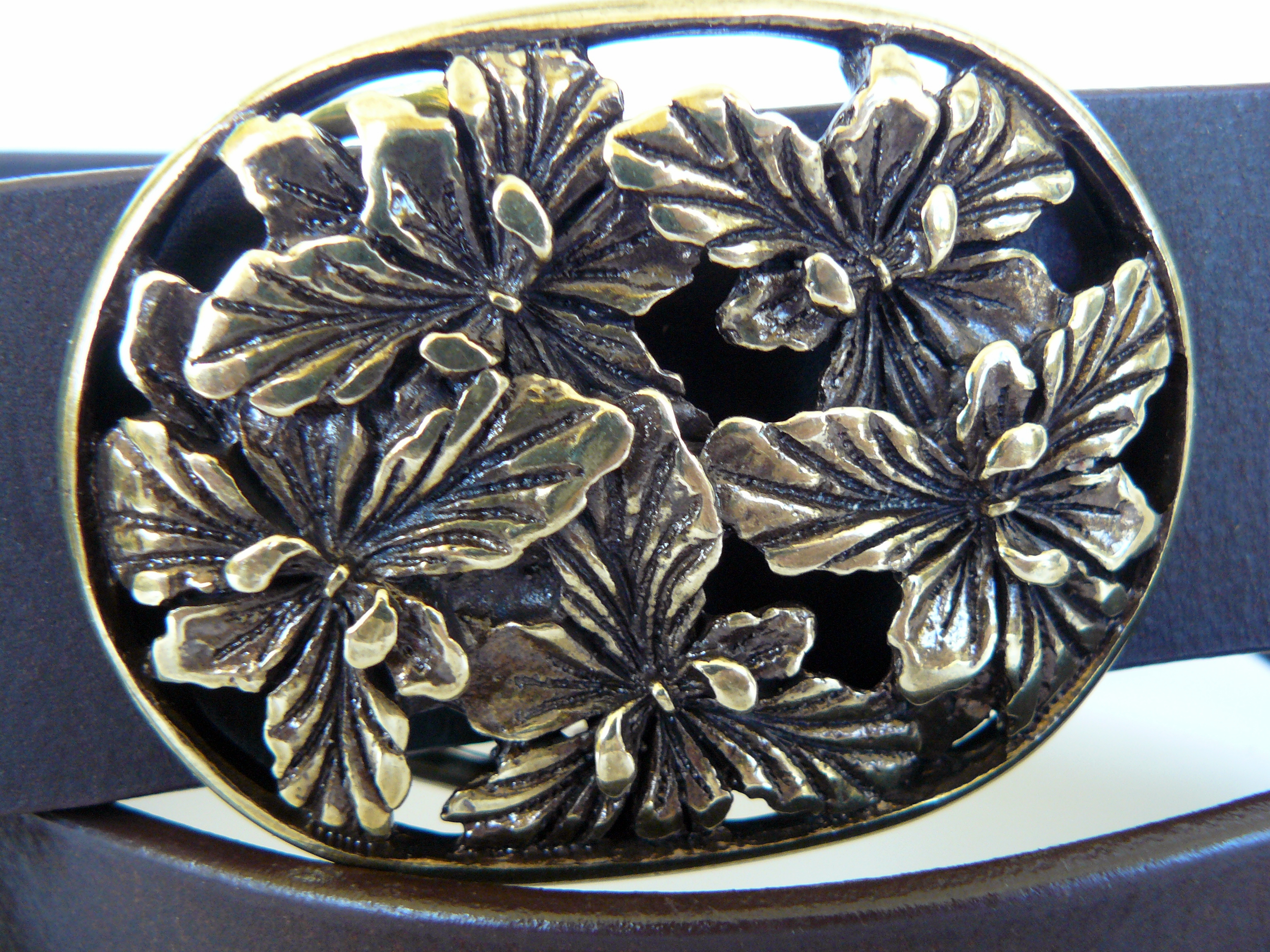 Kožený opasek EVELINA