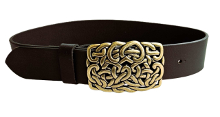 Kožené opasky - KELT starozlato